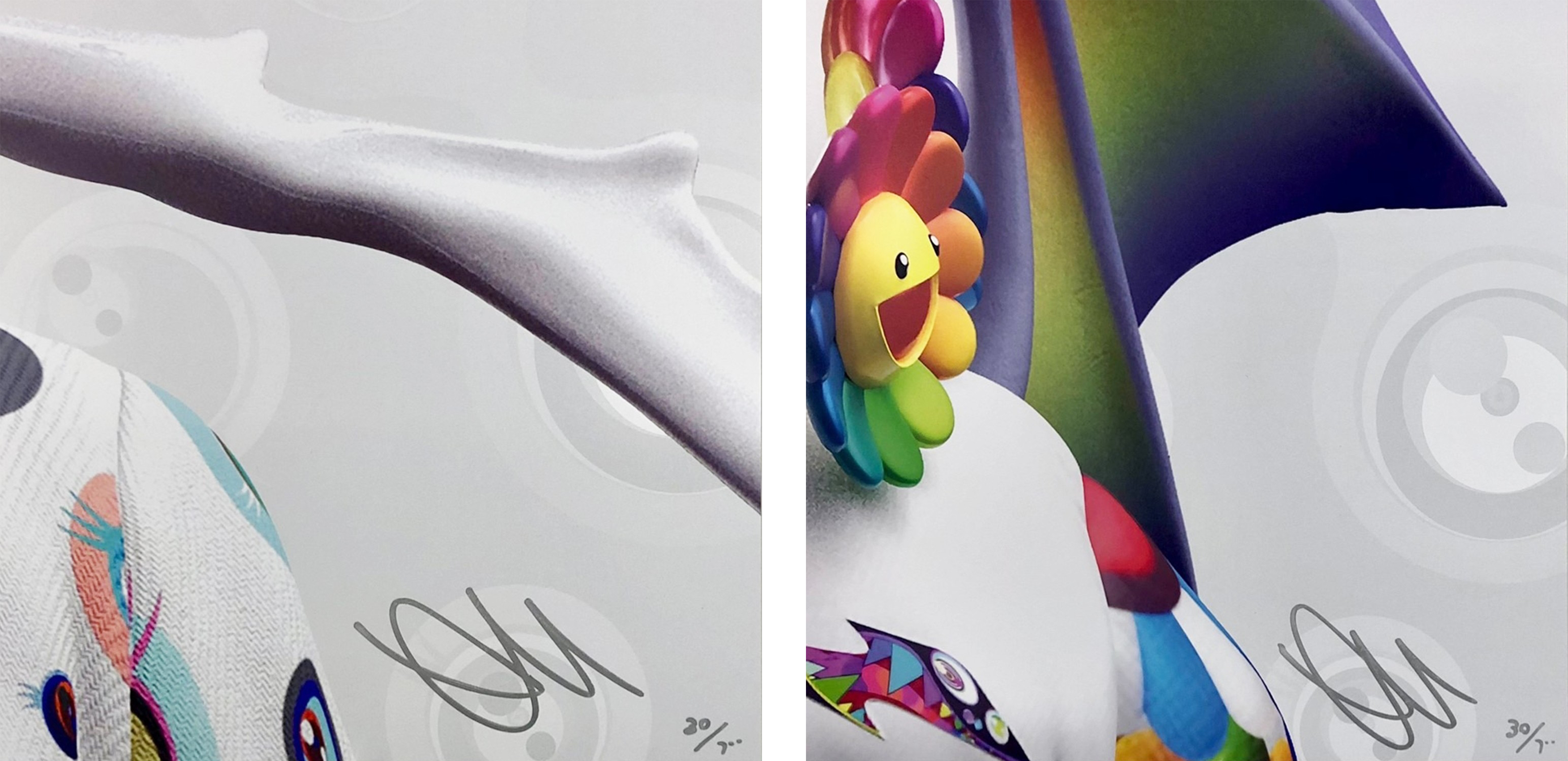 8月3日(木)12時よりWEBショップにて、第1弾村上隆エディションサイン