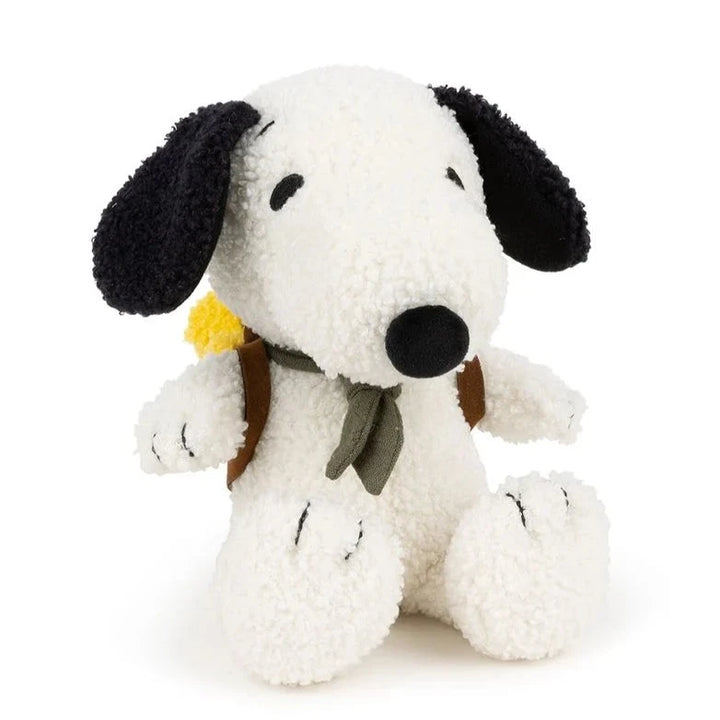 Peanut Snoopy Sitting Scarf Plush by Bon Ton Toys | zillymon