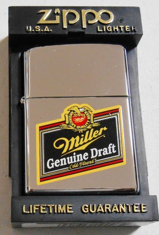 ☆MILLER BEER！ミラービール 1998年9月 Miller Genuine Draft