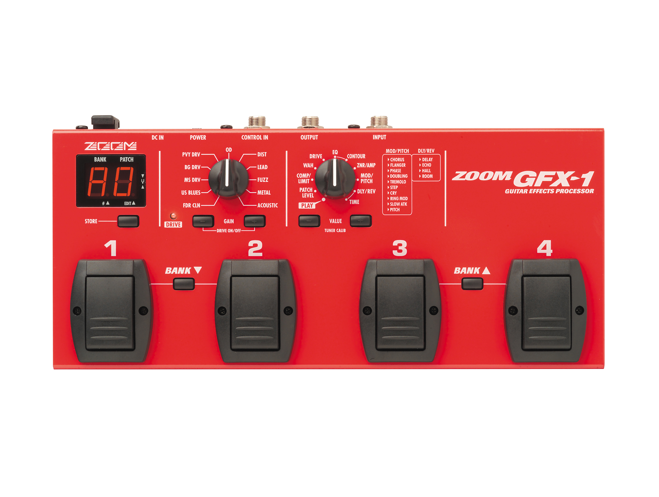 GFX-1 Guitar Effects Processor | Zoom