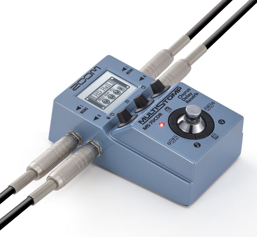 MS-70CDR MultiStomp Chorus / Delay / Reverb Pedal | ZOOM