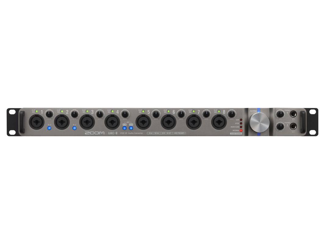UAC-8 USB Audio Interface | Buy Now | ZOOM