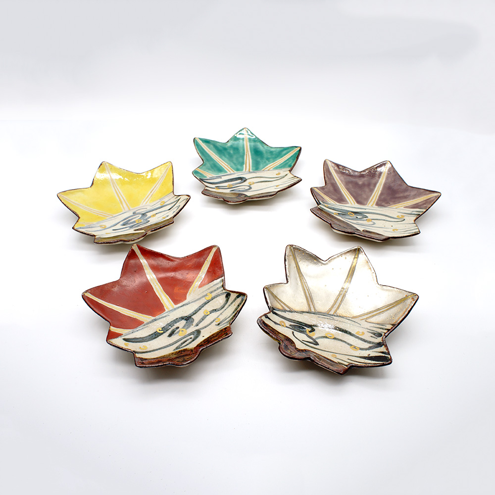 LE-19 色絵金彩竜田川 皿 – 美濃焼・呉須赤絵・テーブルウェアの通販