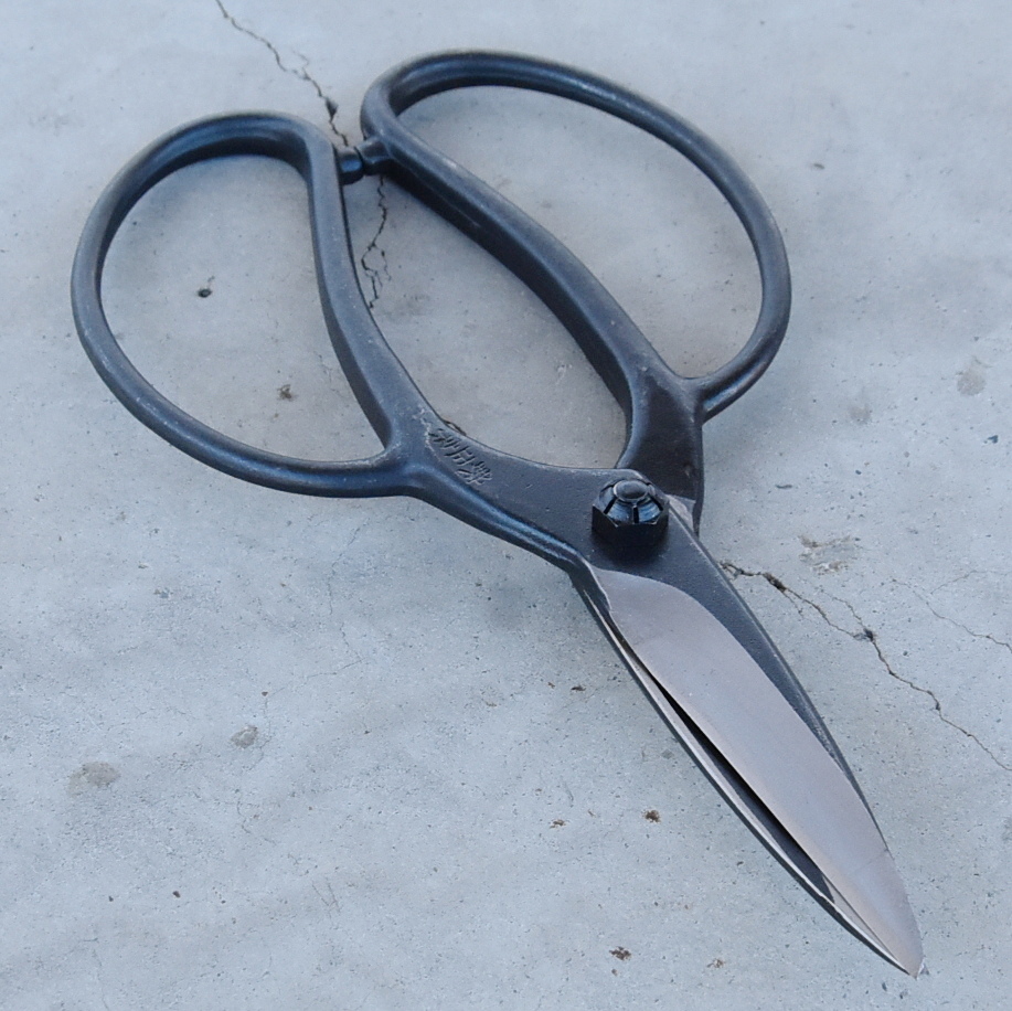 造園道具.com / アウトレット 鋏正宗 植木鋏90mm白紙 カシメ式 箱なし