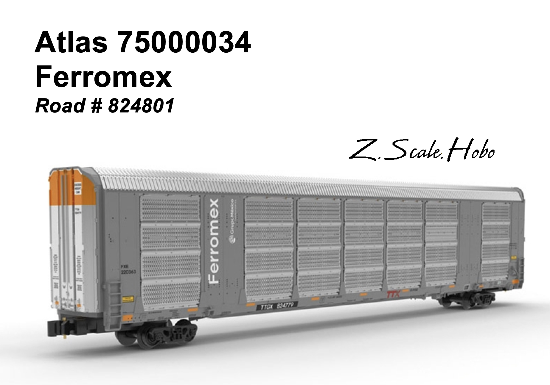 Atlas Z ALL ITEMS: z.scale.hobo