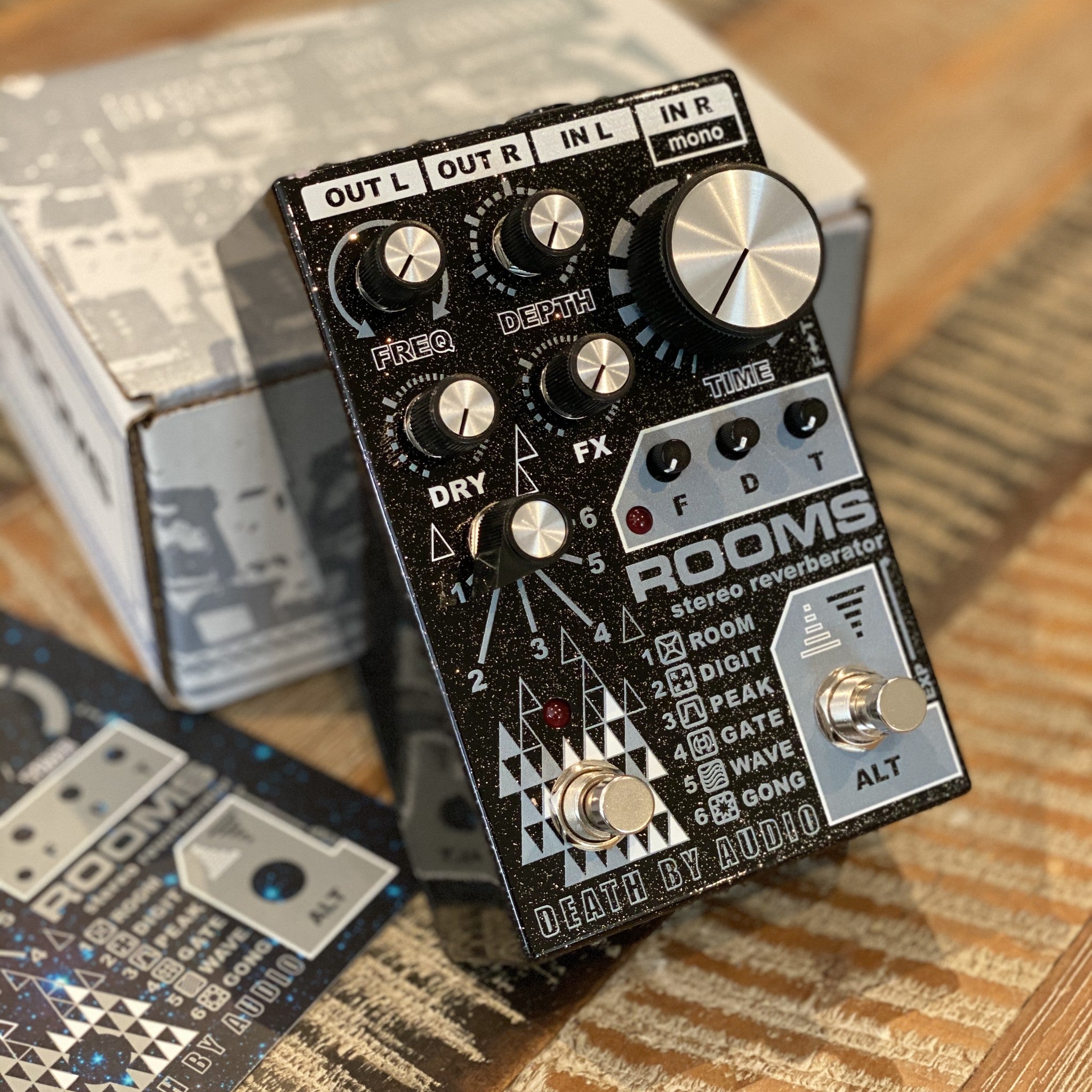 Death By Audio Rooms Stereo Reverberator – Z String Music