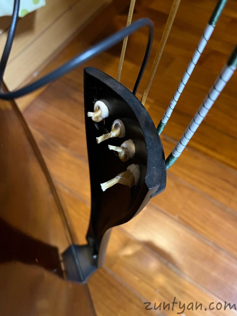 コントラバスのガット弦 CHORDA（コルダ）弦を張ってみた - zuntyan.com