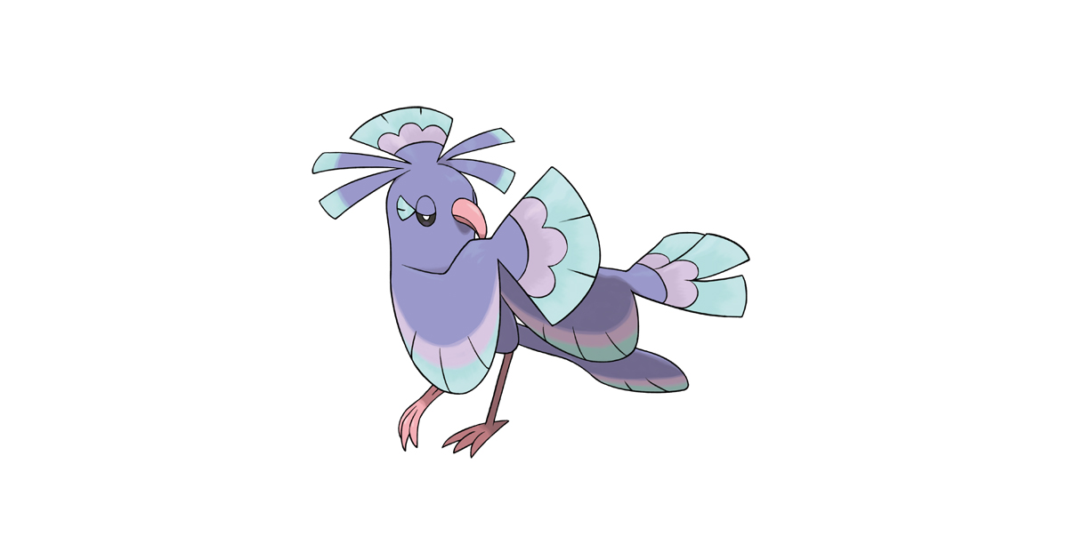 オドリドリ まいまいスタイル｜ポケモンずかん