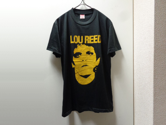 80'S LOU REED T-SHIRTS（ルーリード Tシャツ）DEAD STOCK（M) - ANAME