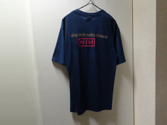 90'S nine inch nails closure T-SHIRTS（ナイン インチ ネイルズ