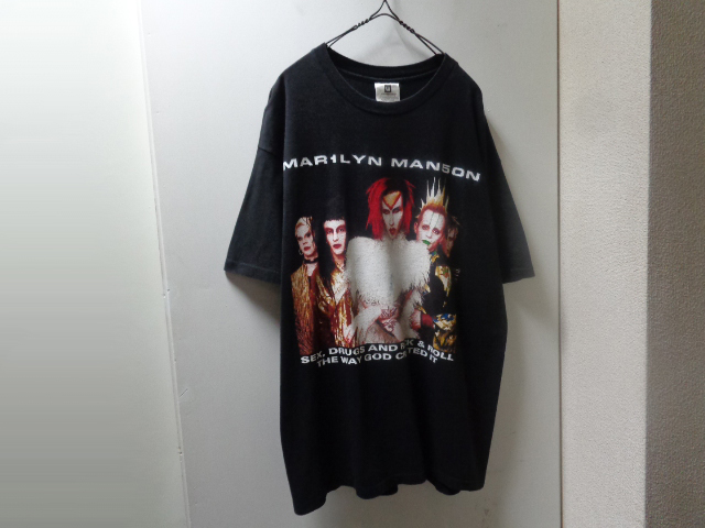 99'S MARILYN MANSON ROCK IS DEAD TOUR T-SHIRTS（1999年製 マリリン