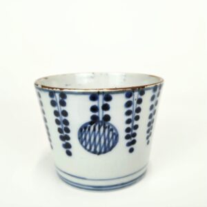 伊万里 染付波千鳥文そば猪口 – 古美術西川