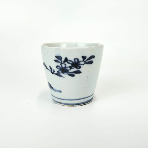 伊万里 染付桜文そば猪口 – 古美術西川