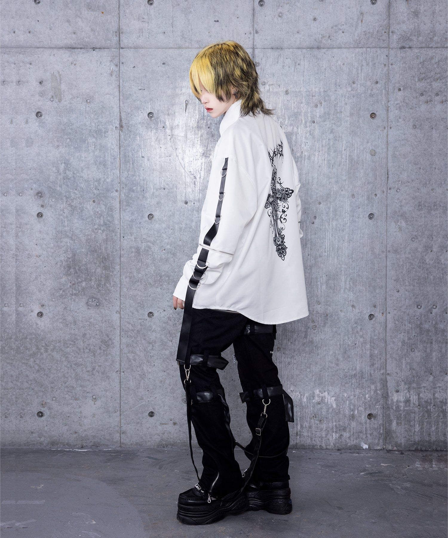 サスペンダーベルトZIPパンツ– A AM STUDIO