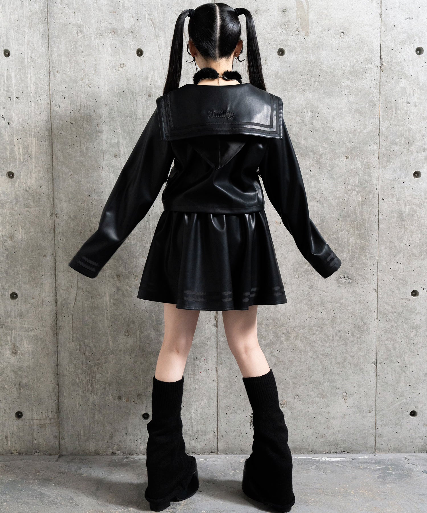 PUレザーセーラーセットアップ– A AM STUDIO