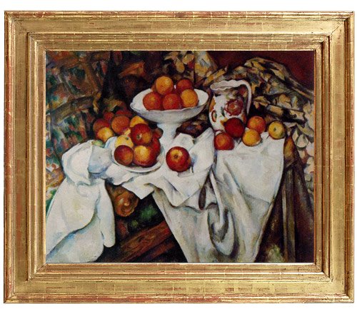 りんごとオレンジ》(1899頃) * アートがめぐる、空間が変わる＊高品質