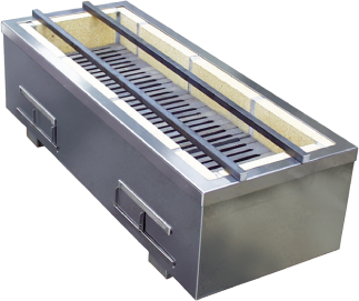 スタンダード炭用焼物器 魚焼器 | ステンレス厨房機器の設計・製造