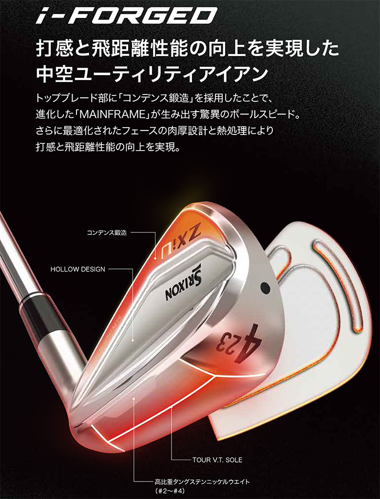 ダンロップ スリクソン ZXiU ユーティリティーアイアンの通販 テレ東