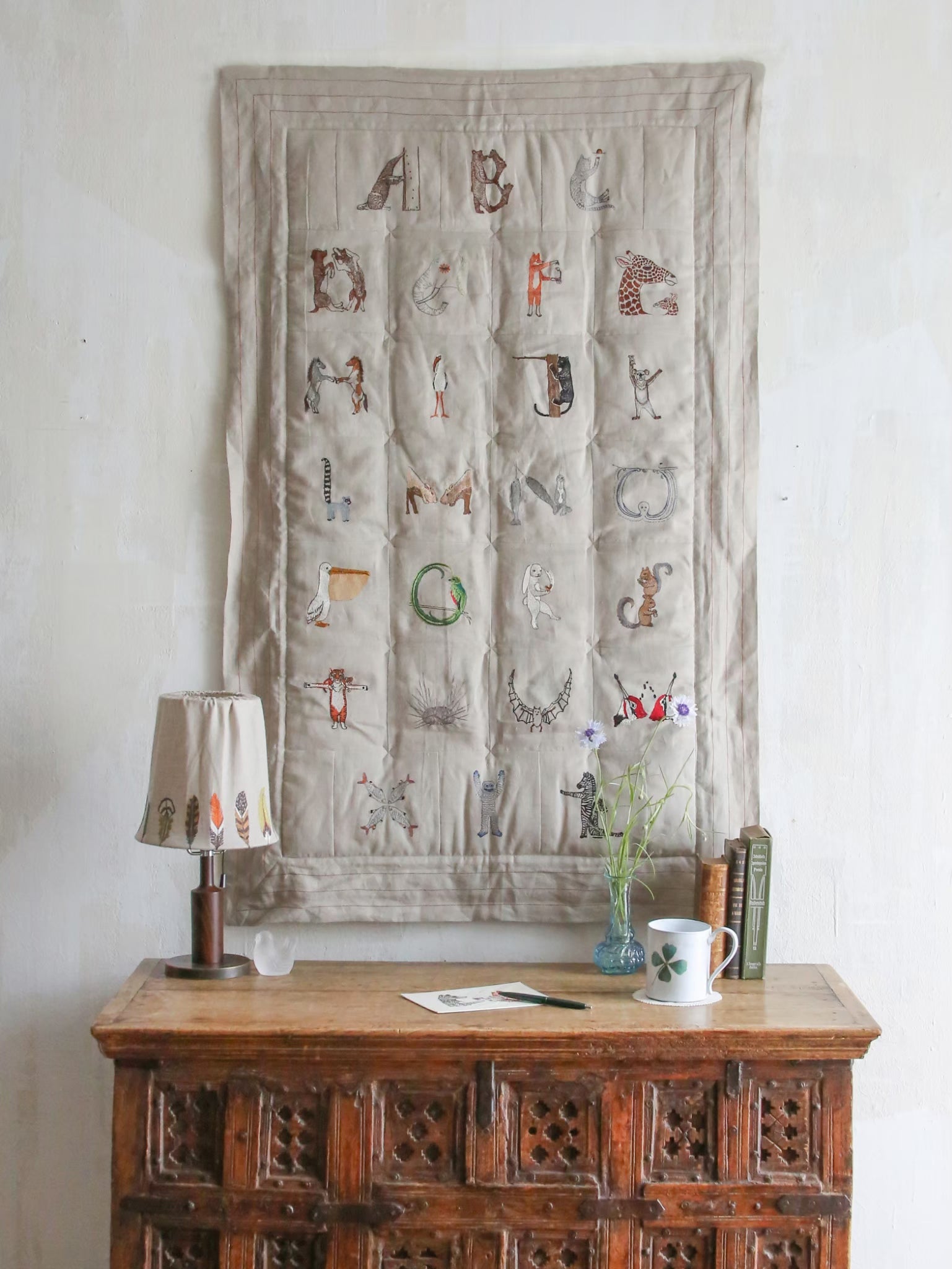 アルファベットキルト – ATELIER ONLINE