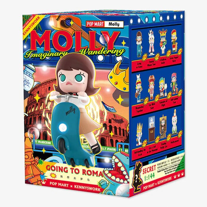 Popmart MOLLY Imaginary Wandering Series (Individual Blind Boxes