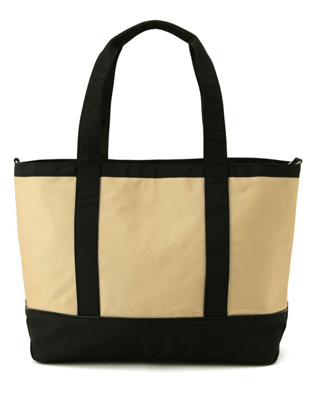 ジュン&ロペ ロゴ入りBIGトートバッグ ERX23120（ベージュ