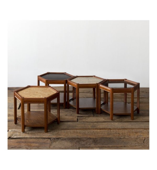 BROOKS HEXAGON TABLE / GRAY | JOURNAL STANDARD FURNITURE