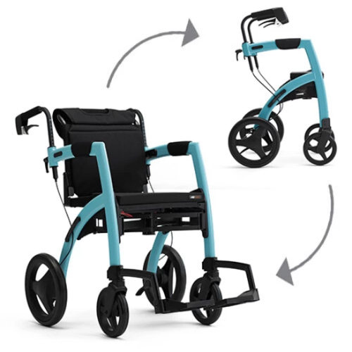 Rollz Motion 2 in 1 Walker Wheelchair - AC MOBILITY