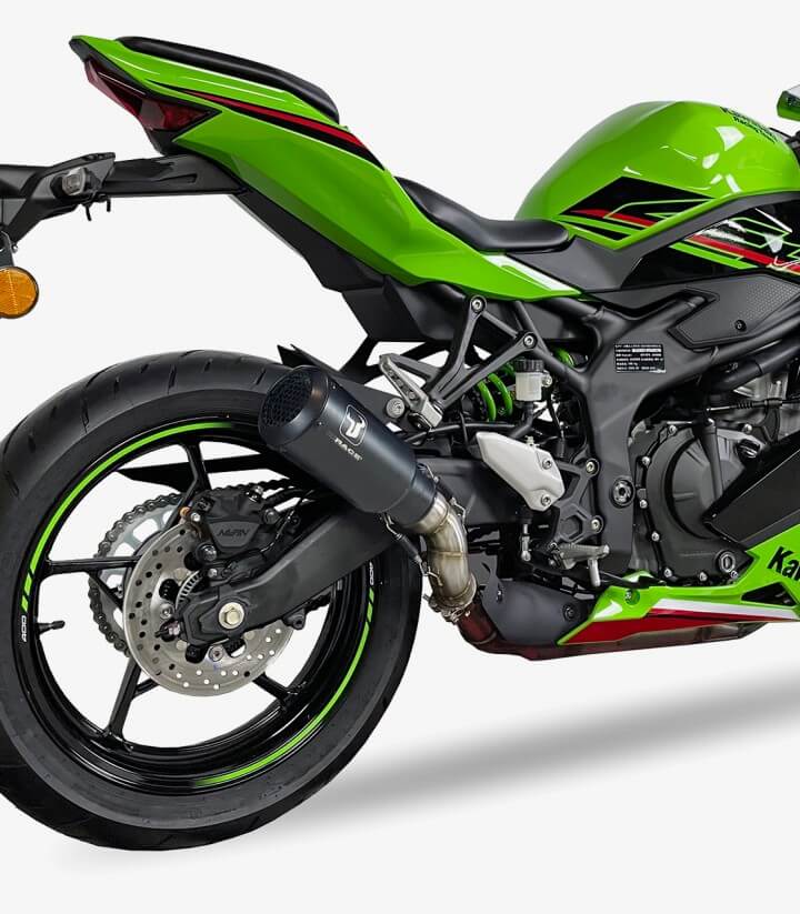 IXRACE AK7242SB MK2B Black Exhaust for Kawasaki Ninja ZX-25 R