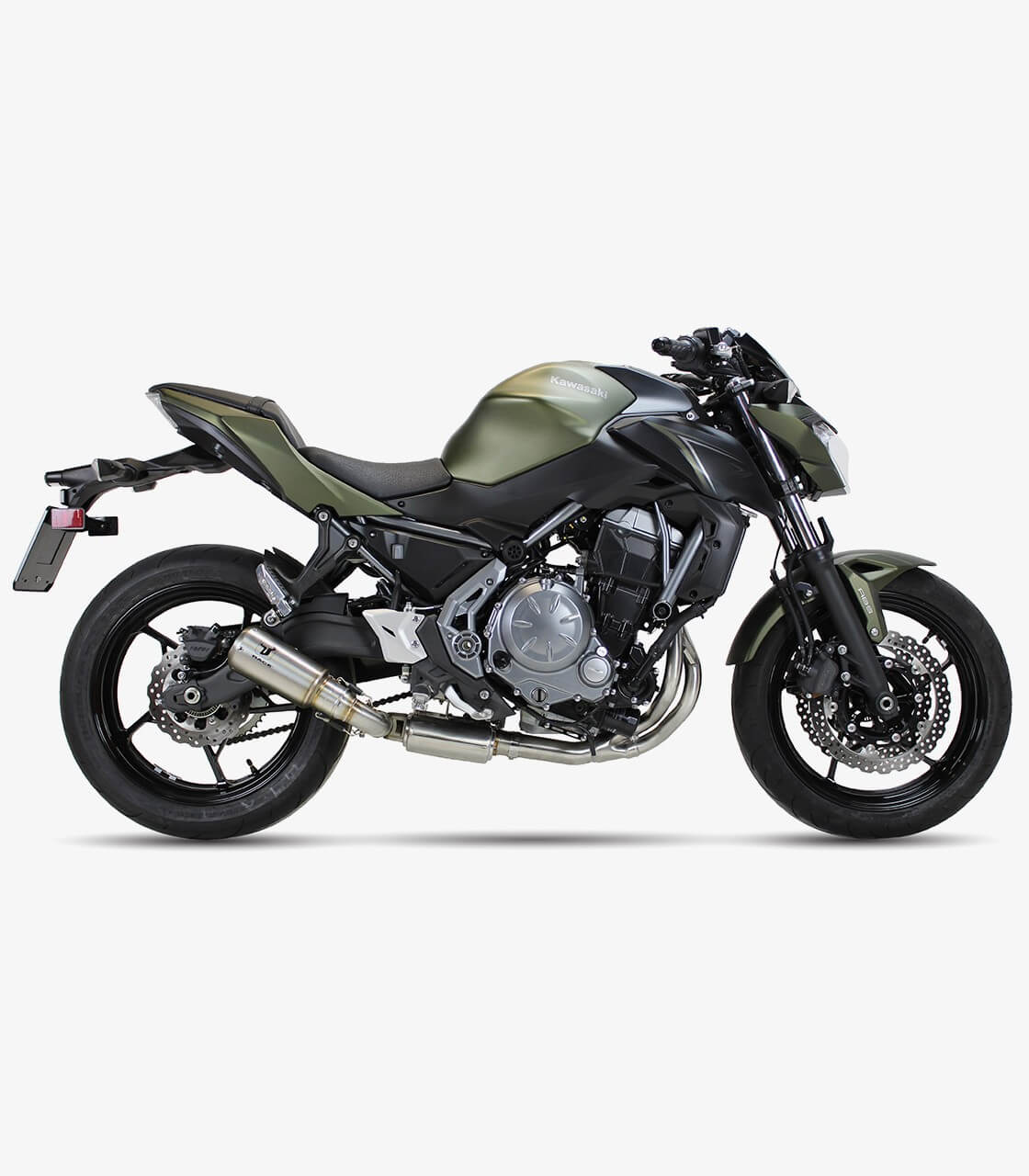 IXRACE AK7253S MK2 Steel Exhaust for Kawasaki Ninja 650 17-19, Z