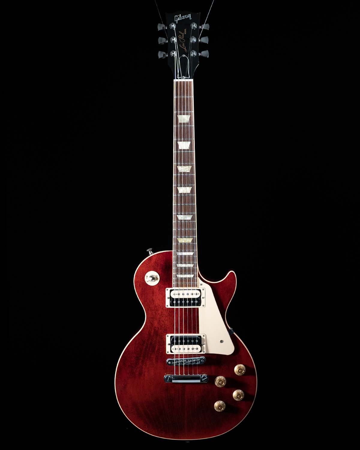 2012 Les Paul Traditional Pro, Wine Red, Coil-Tapped Humbuckers