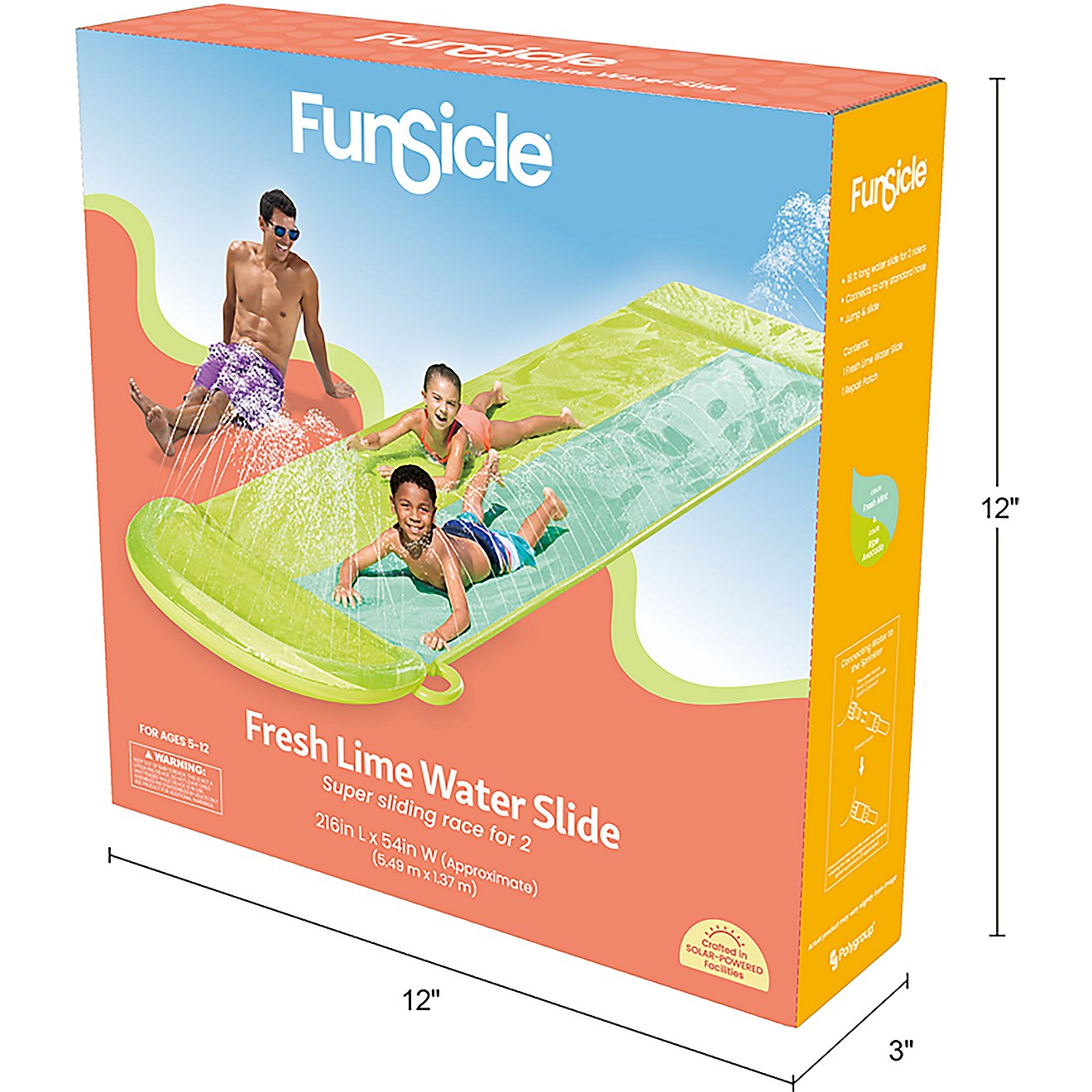 Funsicle Fresh Lime 2-Lane 18 ft Water Slide | Academy