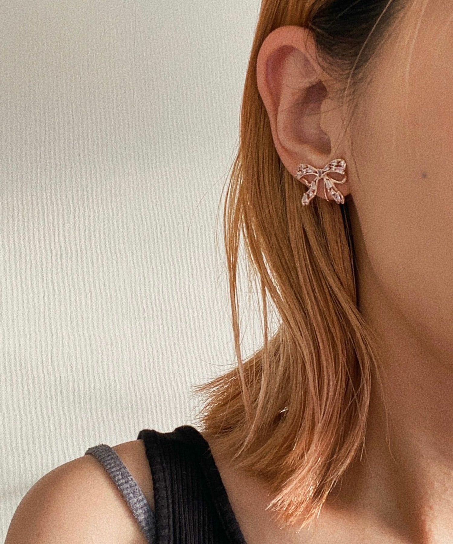 ジルコニアリボンイヤリング【Dahlia】 | 【公式】MUK ONLINE SHOP