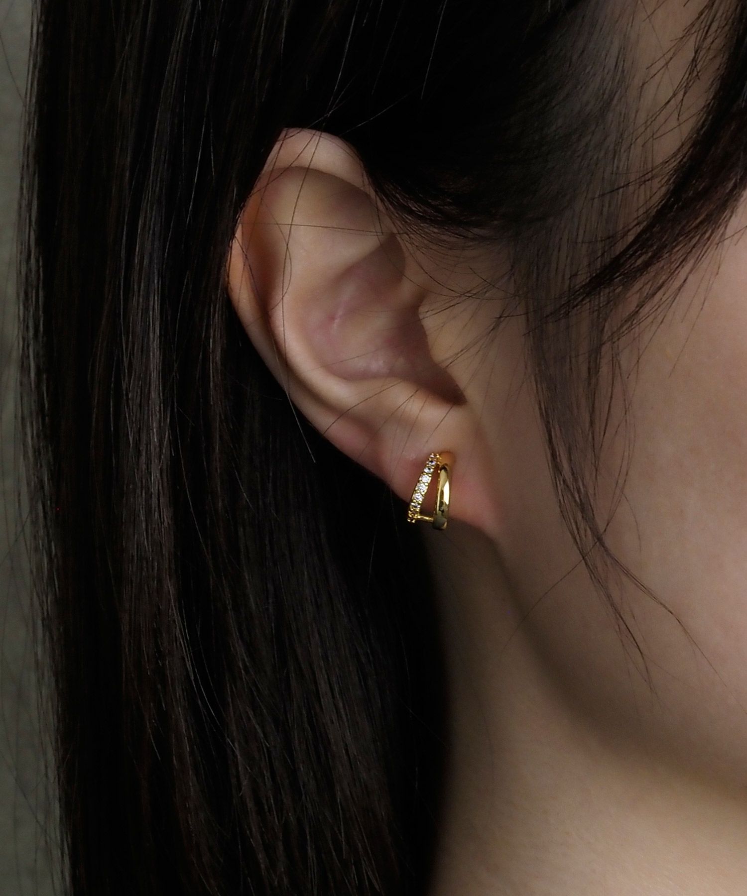 ダブルラインフープIMFスプリングイヤリング | 【公式】MUK ONLINE