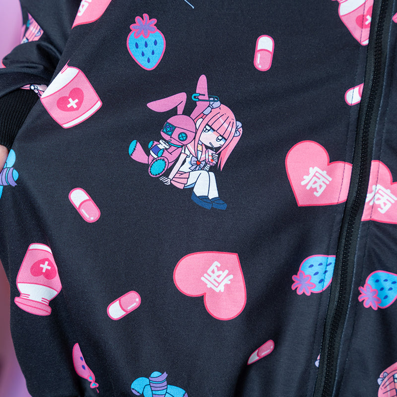 Pメンヘラチャンミルネロ ZIPパーカー – ACDC RAG