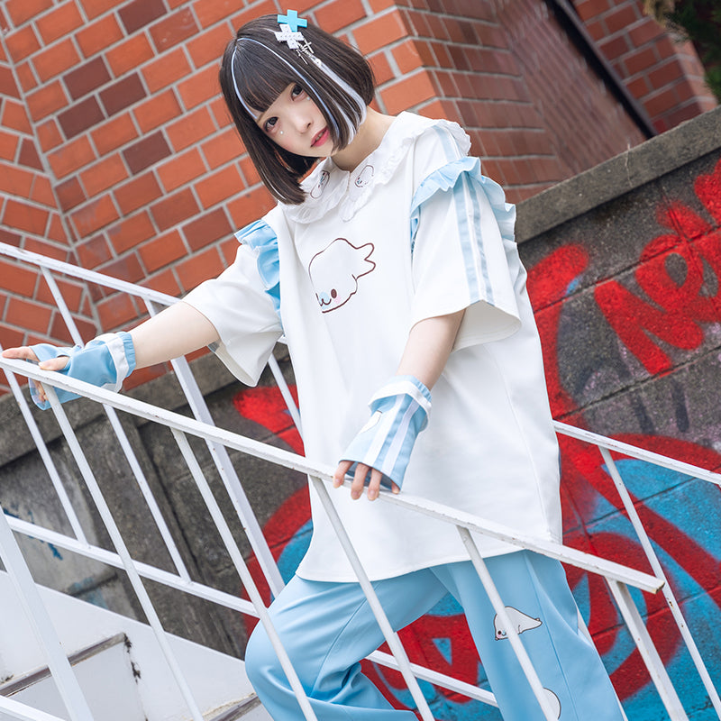 まめゴマ フリルつけ襟 *JAPAN SALE ONLY – ACDC RAG