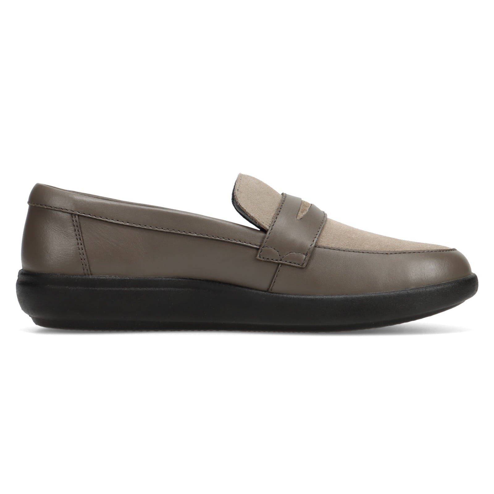 アキレス・ソルボ C 601 チャコール/スエードグレー｜牛革2E コイン