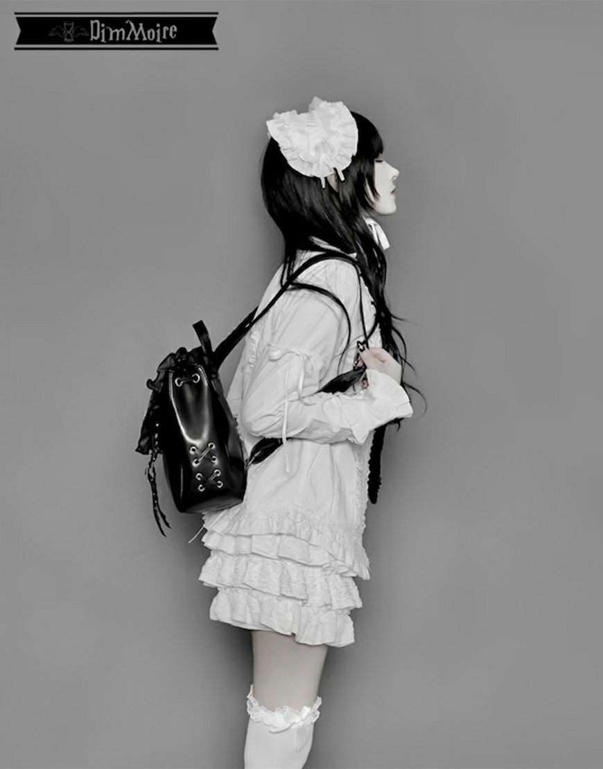 DimMoire【ディムモアール】HeartCoreフリルミニリュック/Black