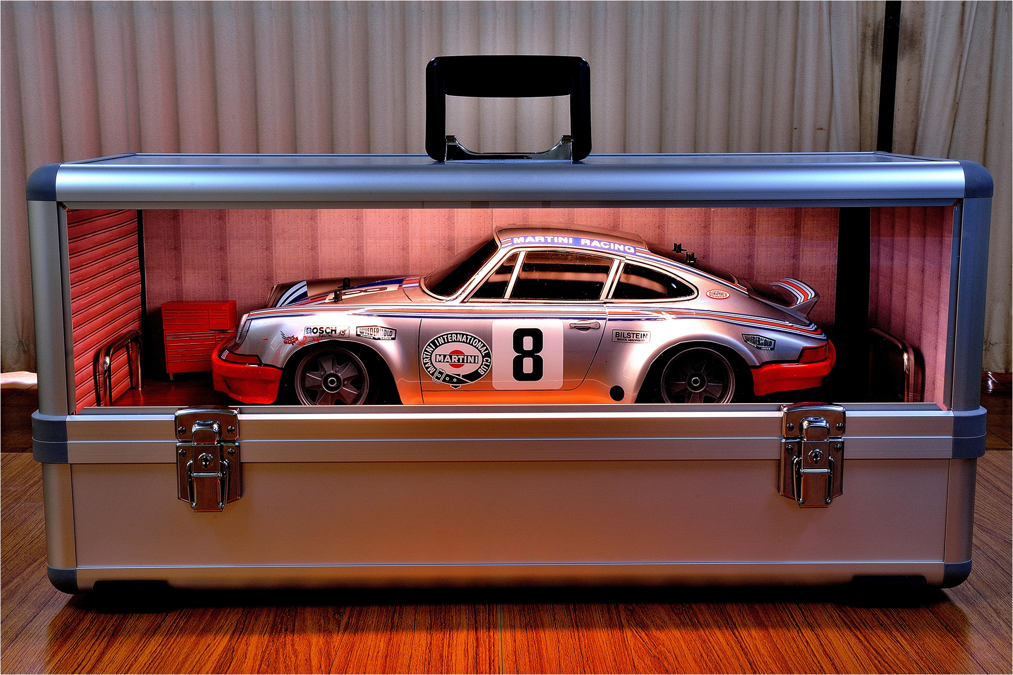 RCカー専用ディスプレイ用アルミケース | 【アクテックストア】 アルミ