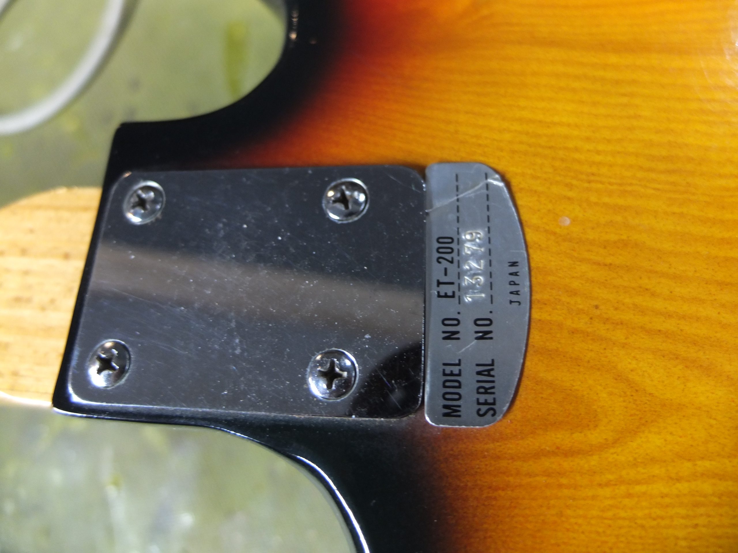 Teisco ET-200 Checkmate Tulip Guitar – 60s – Action Sound Music