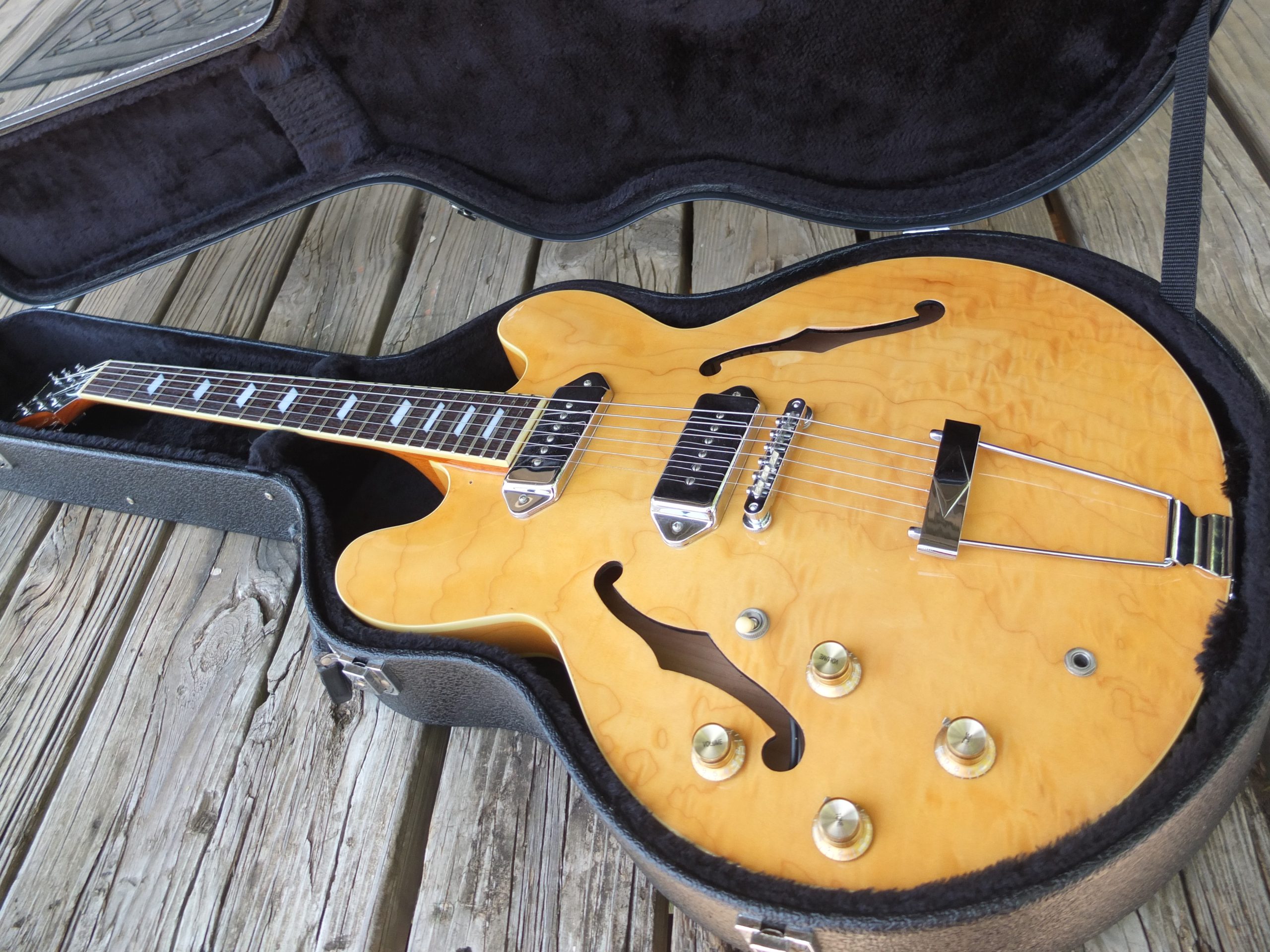 Epiphone Peerless Casino Left Handed MIK – Natural Gloss – Action