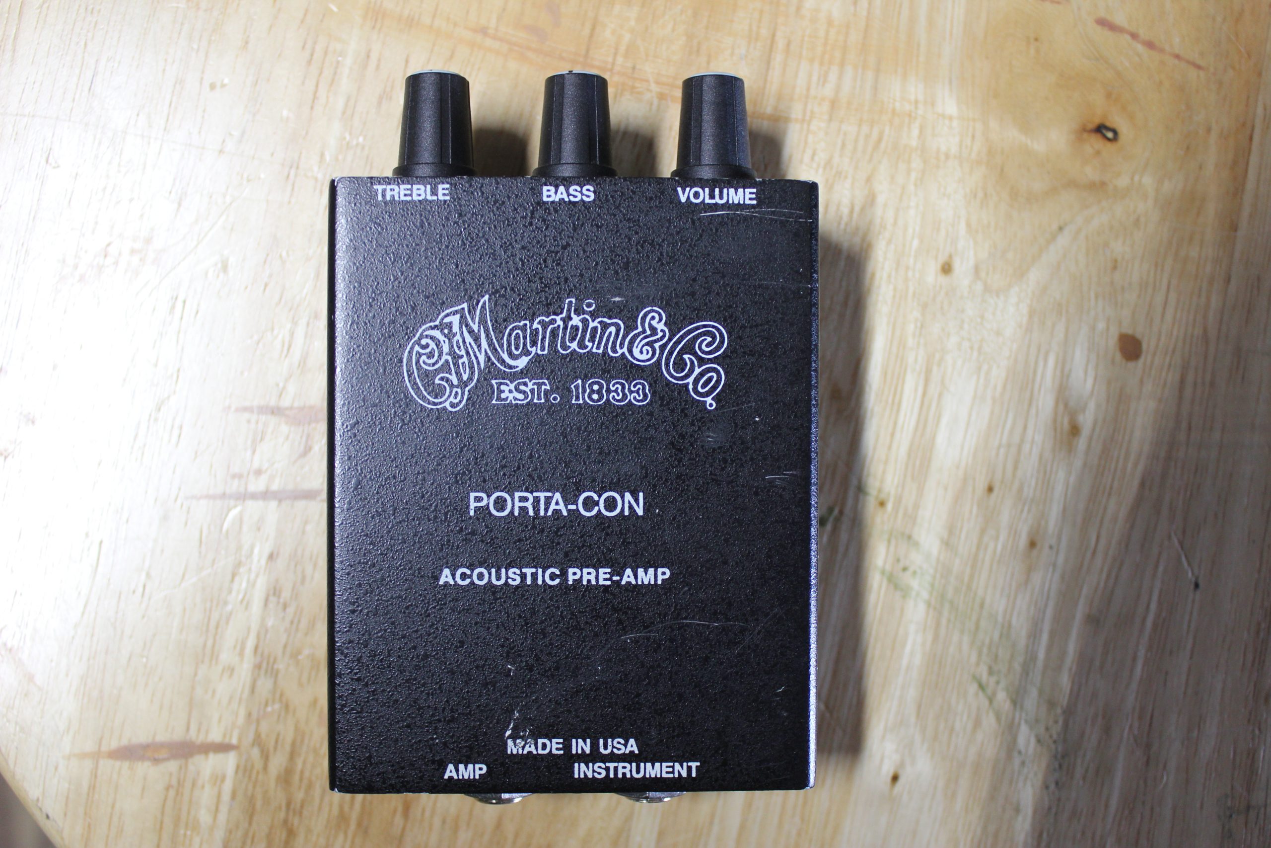 Martin Porta-Con Acoustic Pre-Amp – Action Sound Music