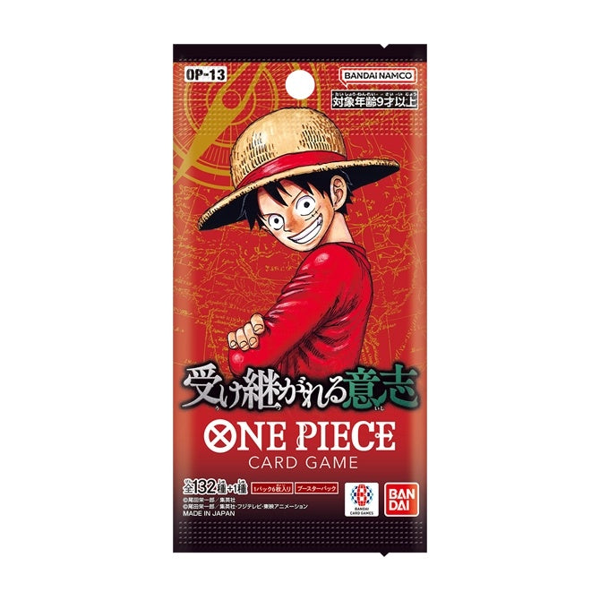 ONE PIECE CARD GAME OP-13 CARRYING ON HIS WILL Booster BOX