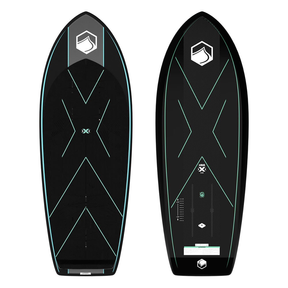 Liquid Force 2025 X Foil Board | Carbon Horizon 1550 Fuselock Foil Pac