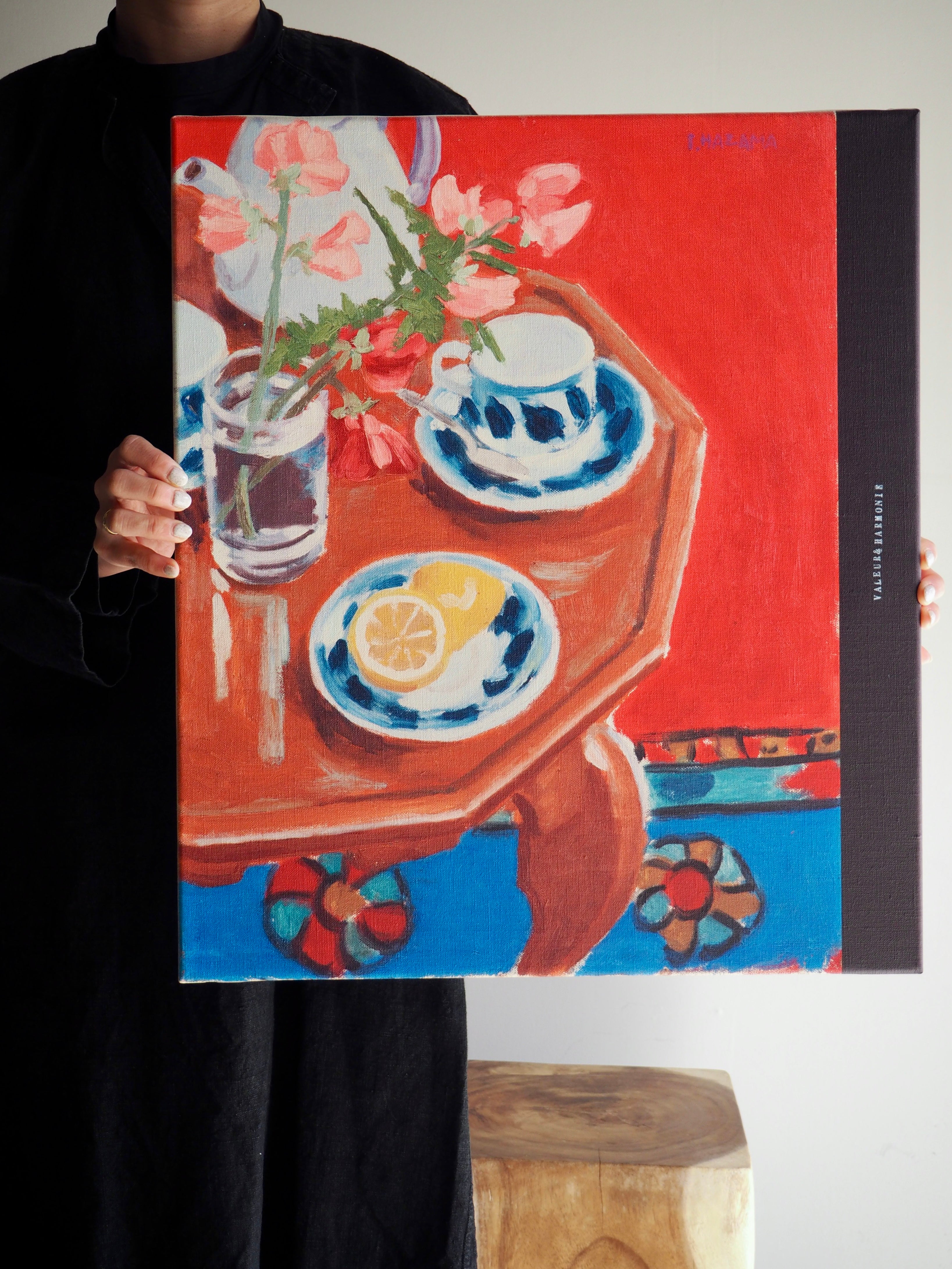 お茶のあと1941 (F10) |硲 伊之助 HAZAMA Inosuke – A&Ko