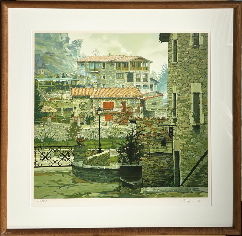 笹倉鉄平「ルピ」1991年/シルクスクリーン/絵画販売