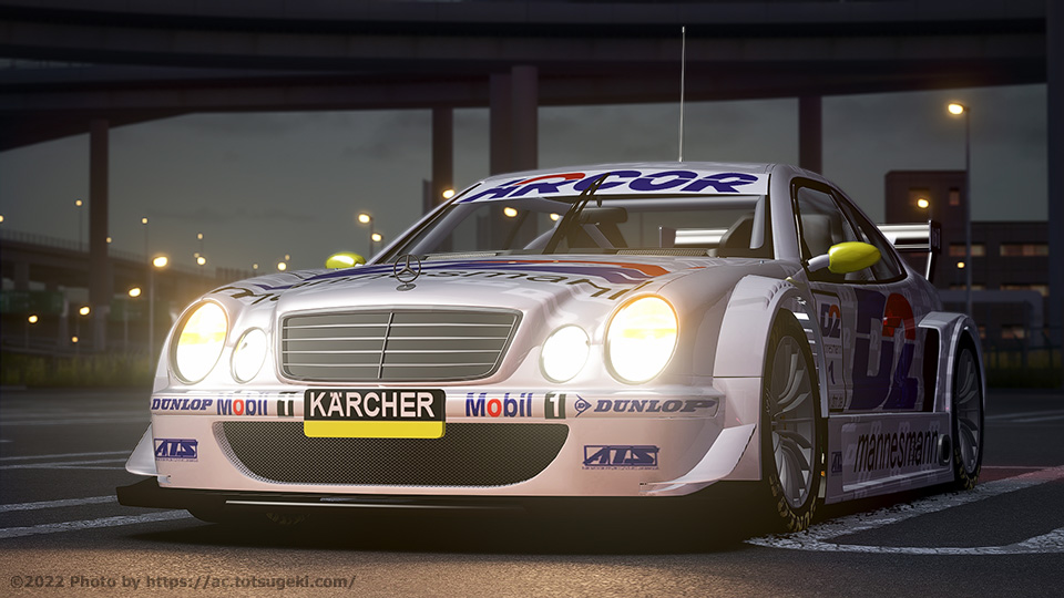 Assetto Corsa】メルセデス ベンツ CLK DTM 2001 | Mercedes-Benz CLK