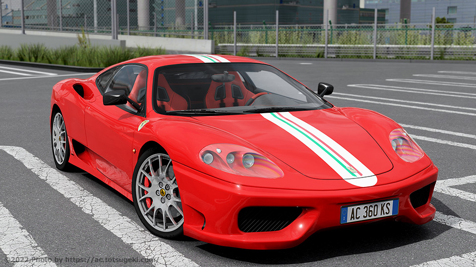 Assetto Corsa】フェラーリ・360 チャレンジ ストラダーレ | Ferrari