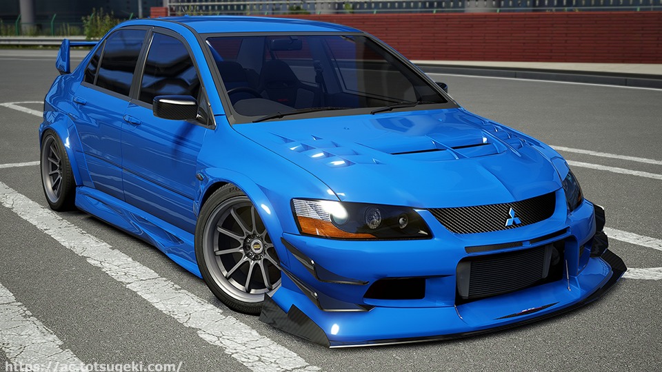 Assetto Corsa】ランサー（LANCER）エボリューション8 Teleport Evo