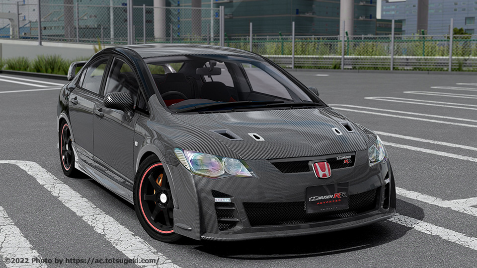 Assetto Corsa】ホンダ シビック タイプR FD2 無限 RR アドバンスド