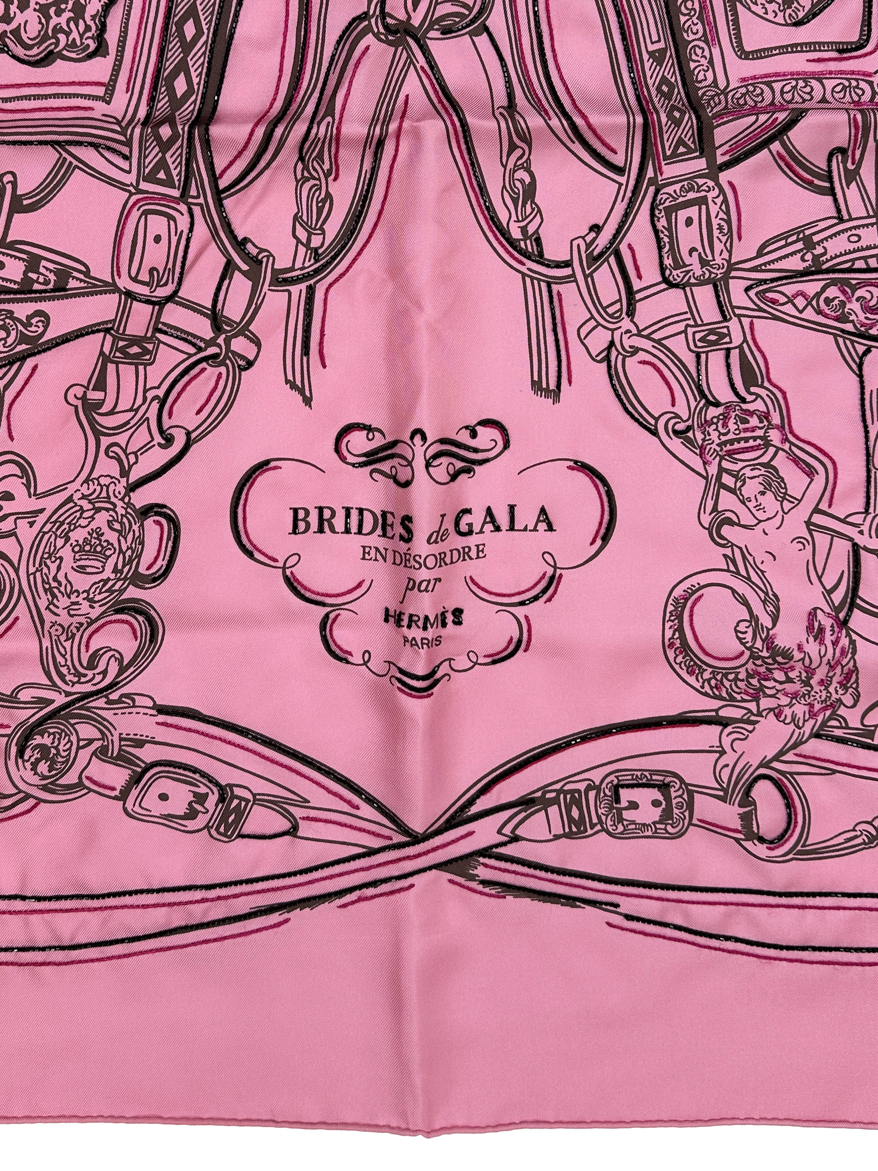 Hermès Brides de Gala en Desordre Exceptional Beaded 70